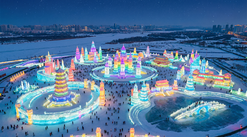 青柠视频官网哈尔滨冰雪大世界生活视频